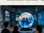 교육 공간의 지구형 SPHERE LED